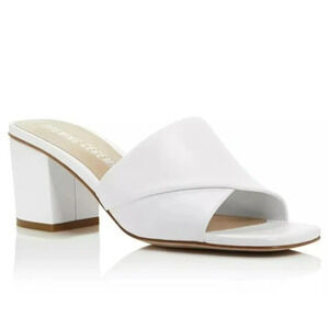 Opening Ceremony Women's Nadyia Block Heel Slide Sandals Size 37 EU (MSRP $375)